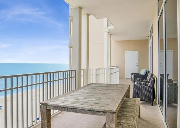 Four Bedroom Gulf Front With Expansive Balcony Apartment